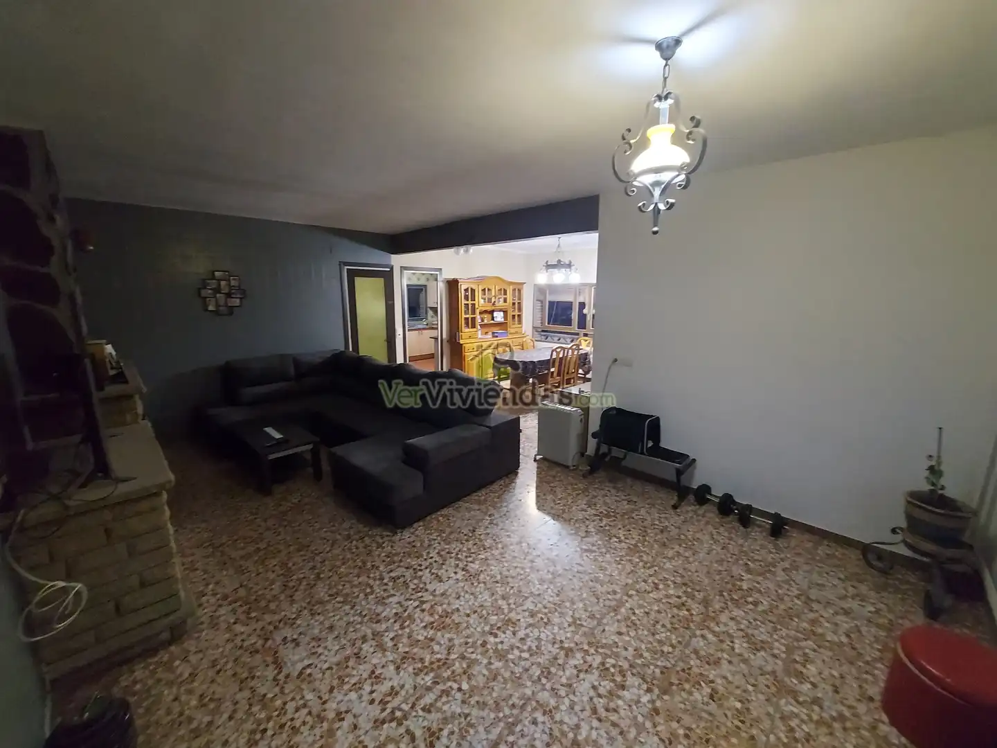 Sala de estar de Casa o chalet en venta en Olesa de Montserrat con Calefacción, Jardín privado y Terraza