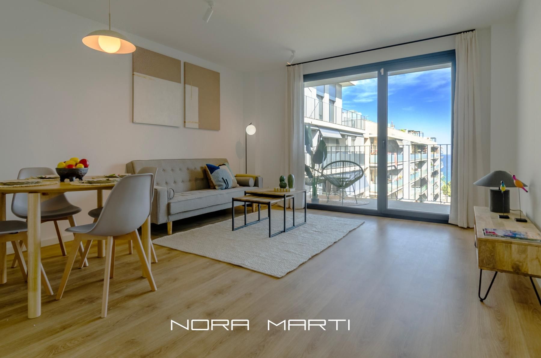 Exterior view of Flat to rent in Badalona  with Air Conditioner, Heating and Private garden
