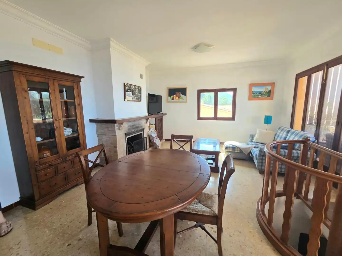 Menjador de Casa o xalet en venda en Banyalbufar amb Aire condicionat i Terrassa