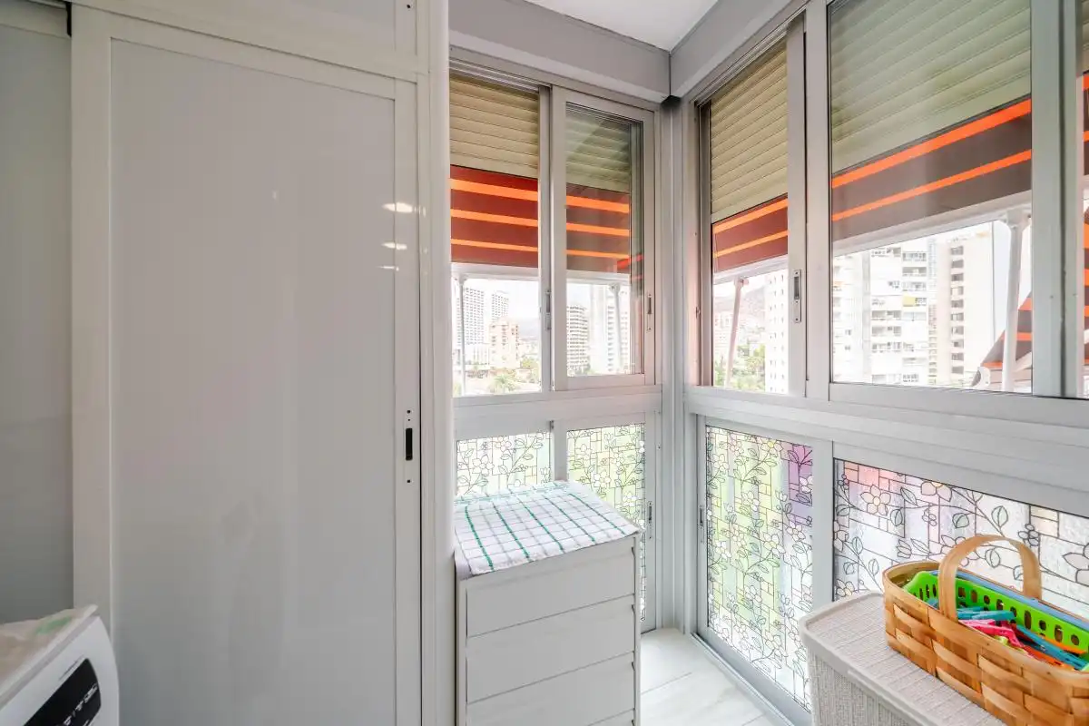 Terraza de Piso en venta en Benidorm con Aire acondicionado, Calefacción y Jardín privado