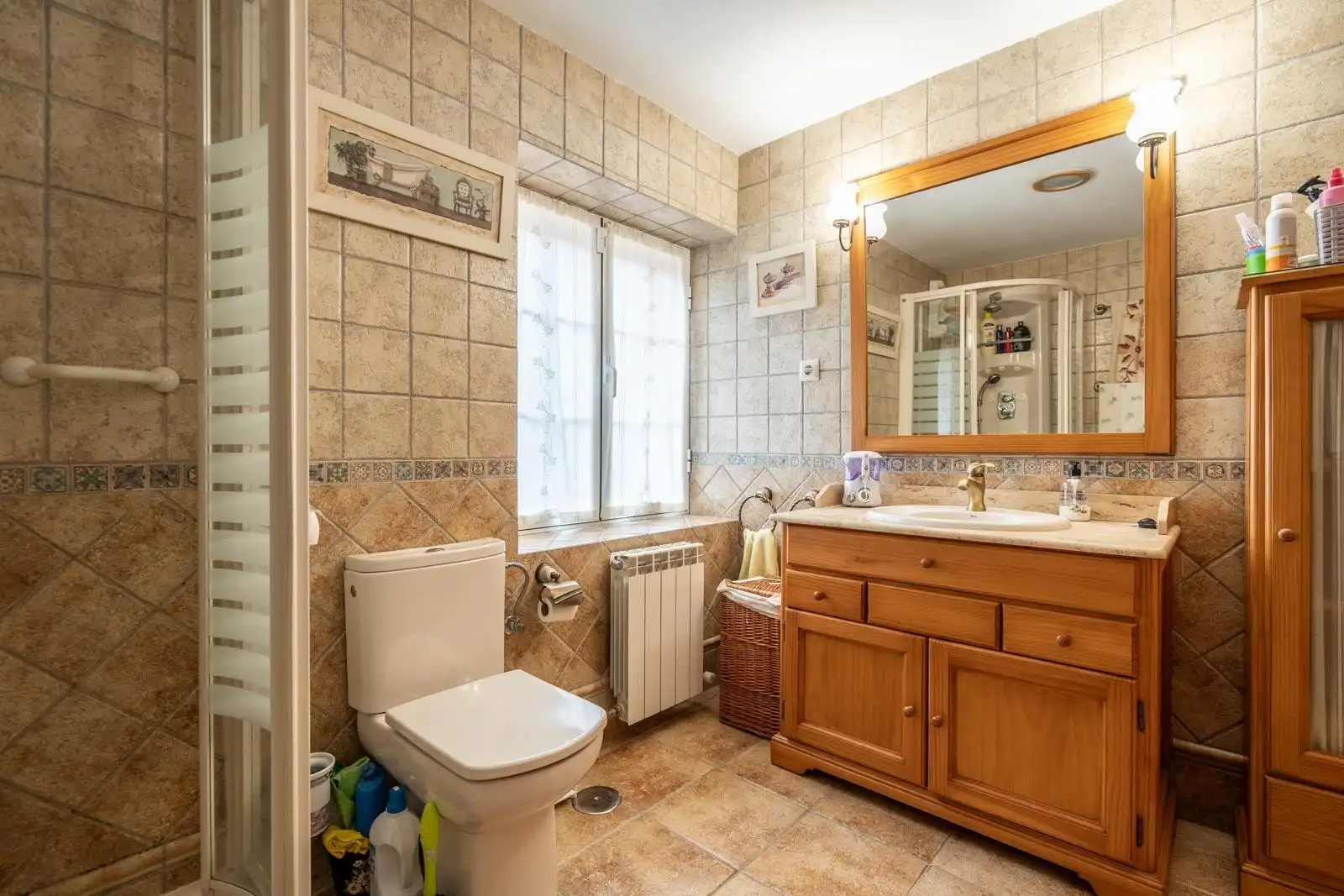 Baño de Finca rústica en venta en El Barraco  con Calefacción, Jardín privado y Terraza