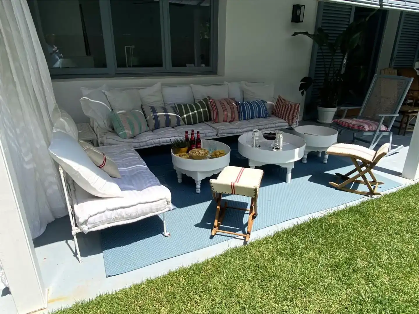 Terrassa de Casa o xalet de lloguer en Castelldefels amb Aire condicionat, Jardí privat i Piscina