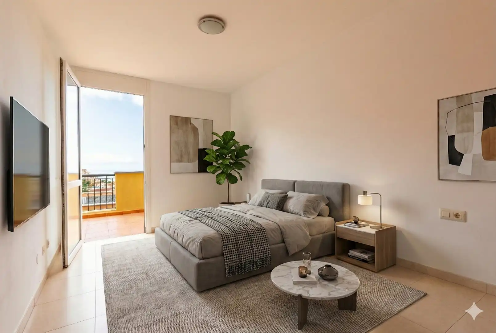 Bedroom of Flat for sale in Adeje  with Private garden, Terrace and Swimming Pool
