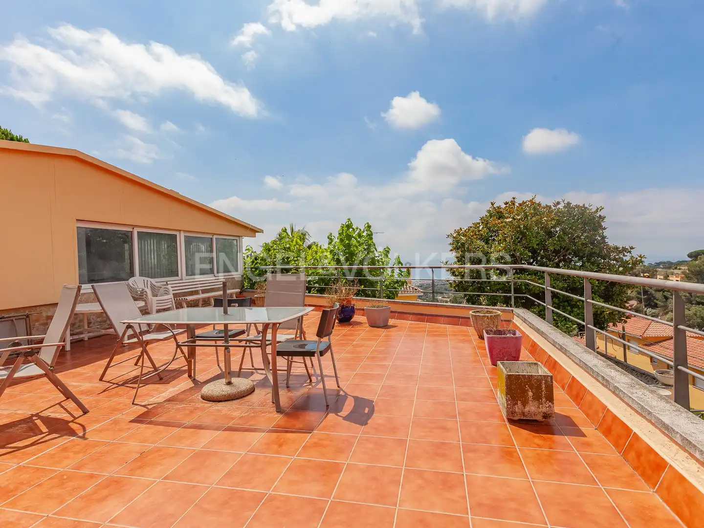 Terraza de Casa o chalet en venta en Mataró con Aire acondicionado, Calefacción y Jardín privado