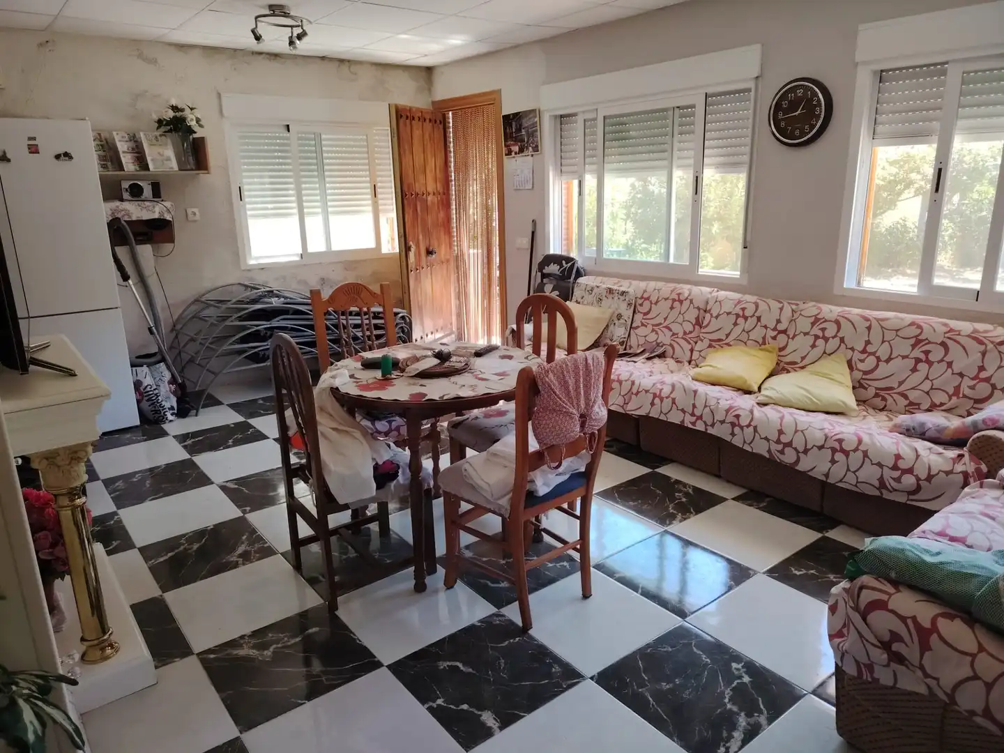 Sala de estar de Casa o chalet en venta en El Boalo - Cerceda – Mataelpino con Jardín privado, Piscina y Amueblado