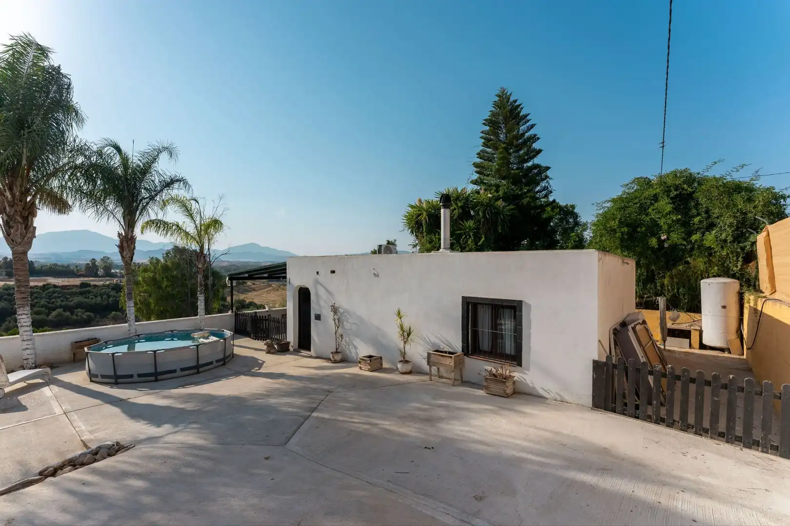 Vista exterior de Finca rústica en venta en Cártama con Aire acondicionado y Trastero