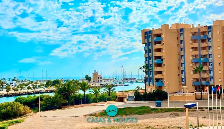 Exterior view of Flat for sale in La Manga del Mar Menor  with Air Conditioner, Terrace and Furnished