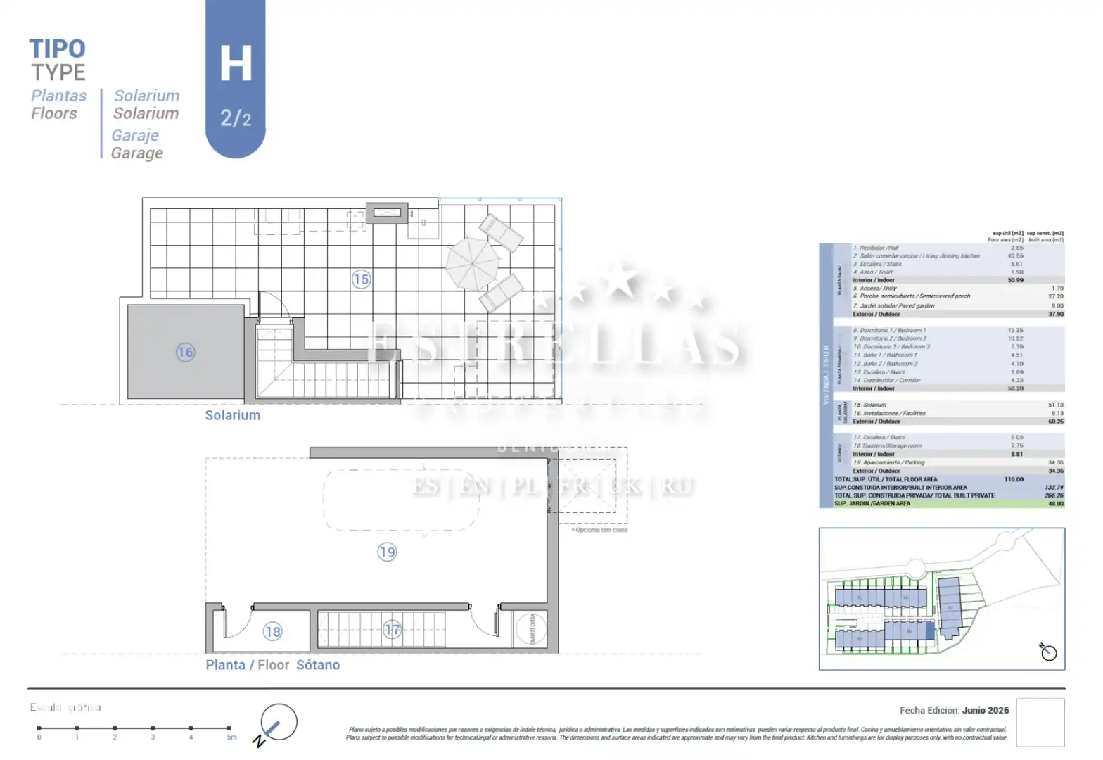 Maison mitoyenne avec piscine à vendre à Pueblo Español - Coveta Fumá, imagen 13
