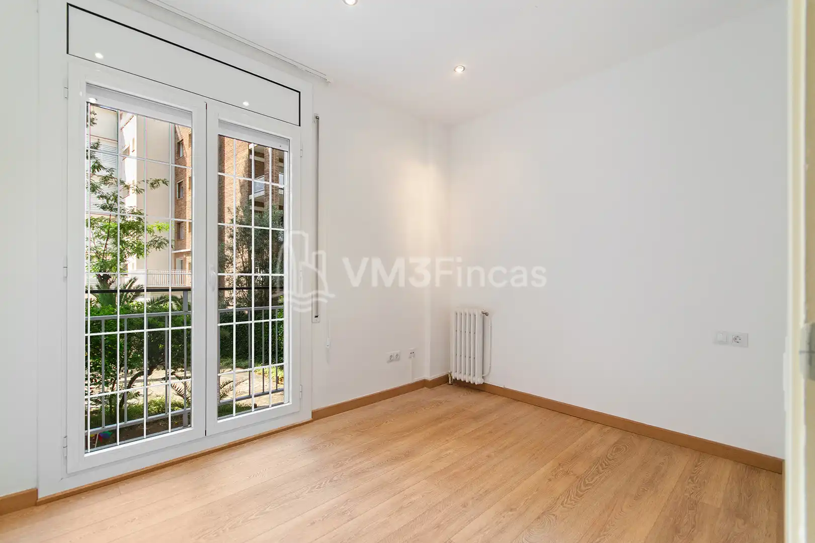 Schlafzimmer von Wohnung zur Miete in Barcelona mit Klimaanlage, Heizung und Parkett