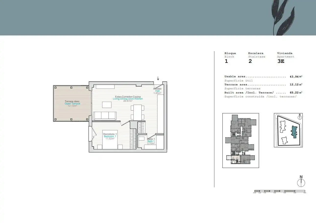 Appartement compact avec terrasse à vendre à Devessa - Monte Pego, imagen 34