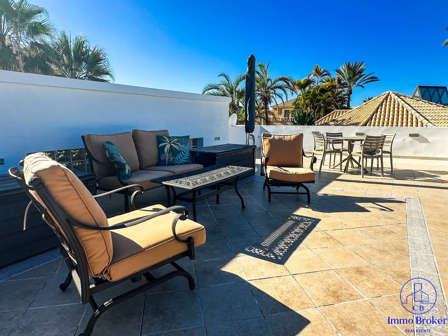 Terraza de Casa o chalet en venta en Arona con Aire acondicionado, Jardín privado y Trastero