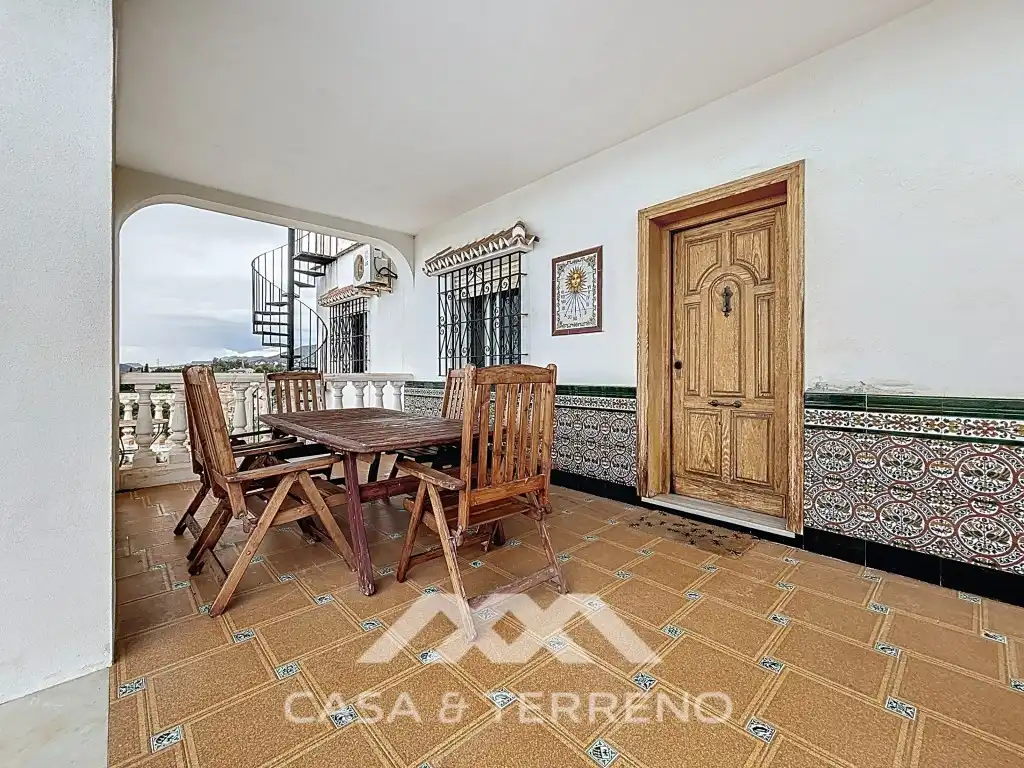 Terraza de Casa o chalet en venta en Vélez-Málaga con Aire acondicionado, Jardín privado y Terraza