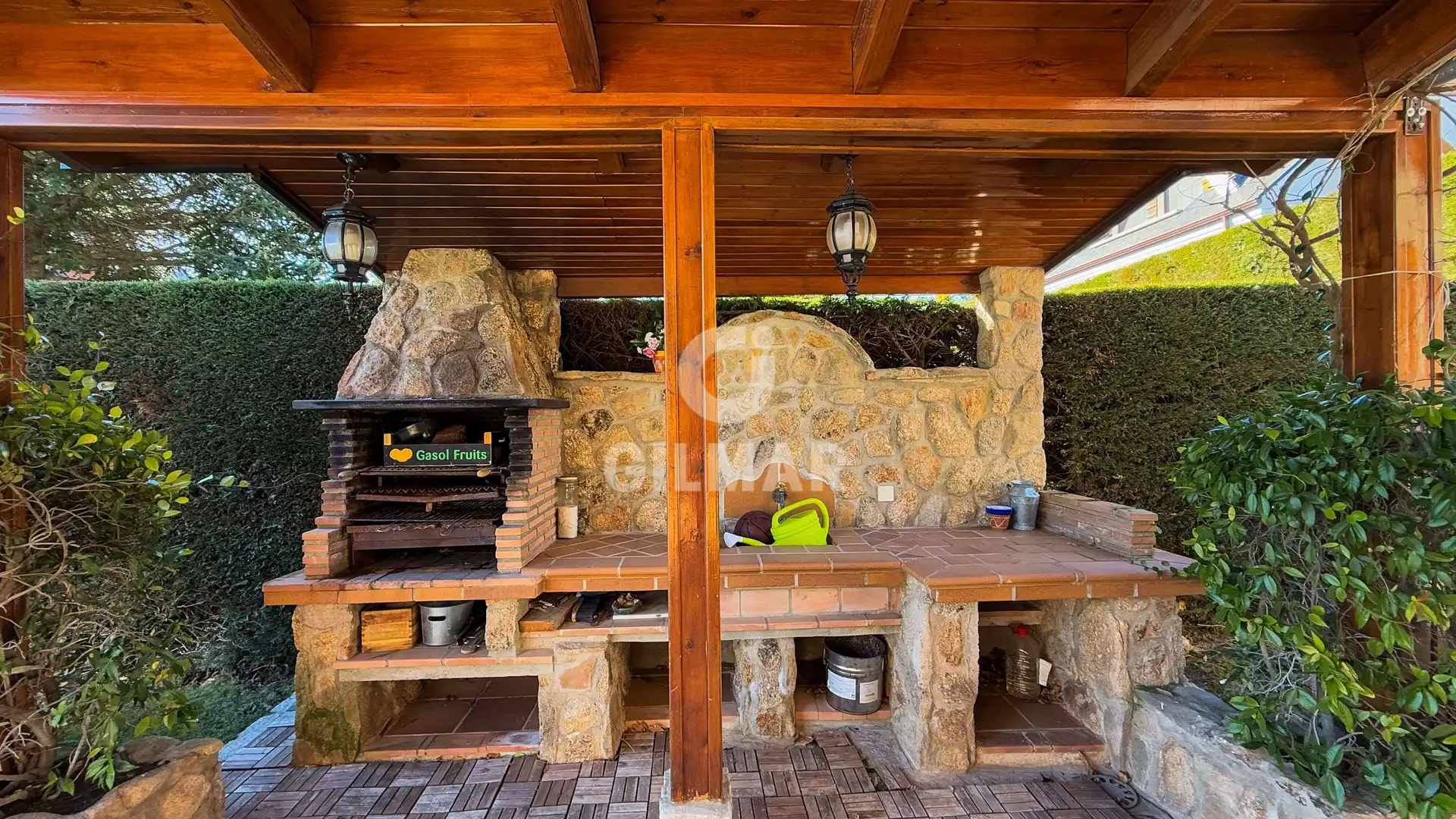 Jardí de Casa o xalet en venda en Navacerrada amb Calefacció, Jardí privat i Piscina