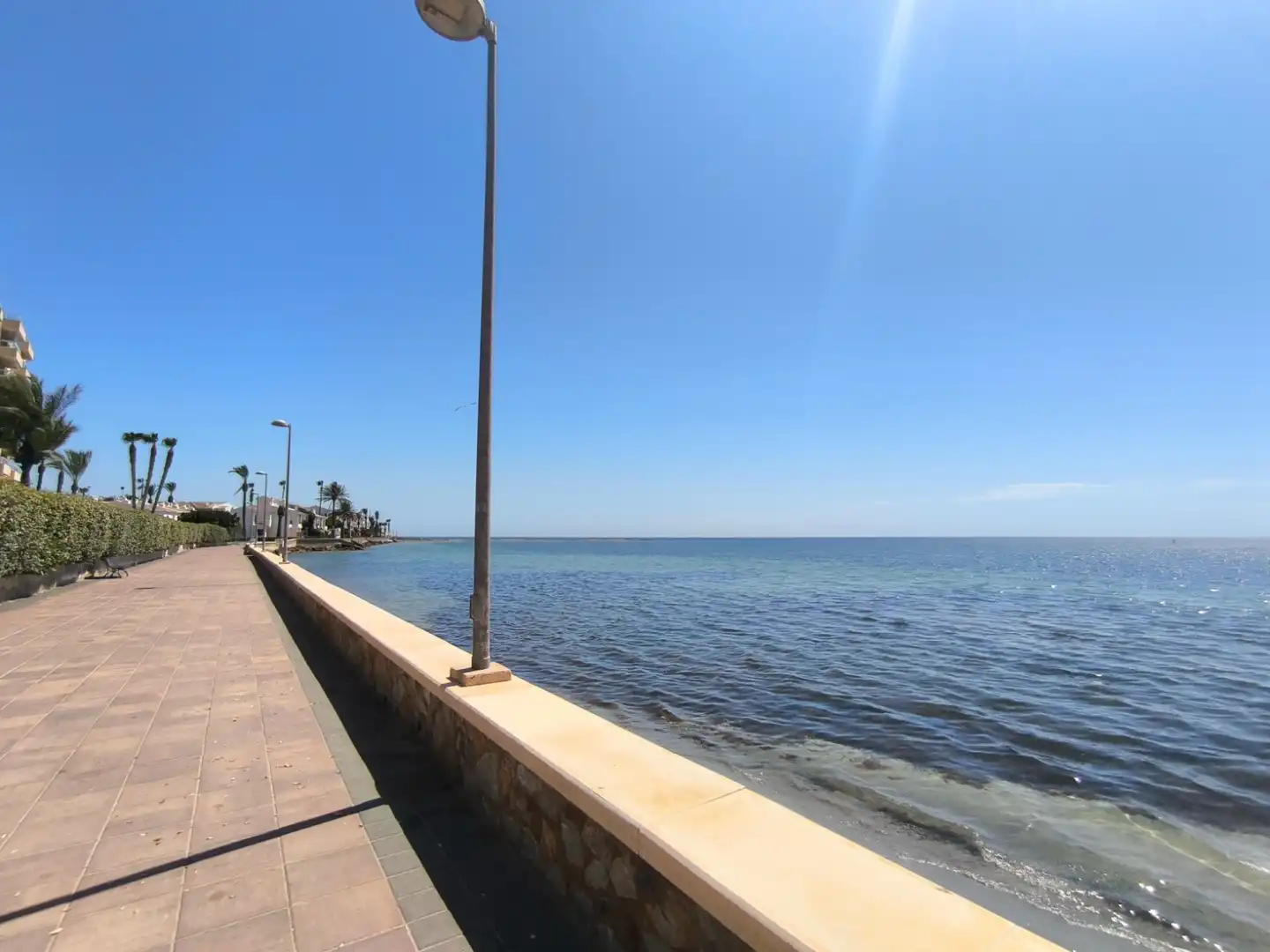 Vista exterior de Apartamento en venta en La Manga del Mar Menor con Aire acondicionado, Calefacción y Terraza