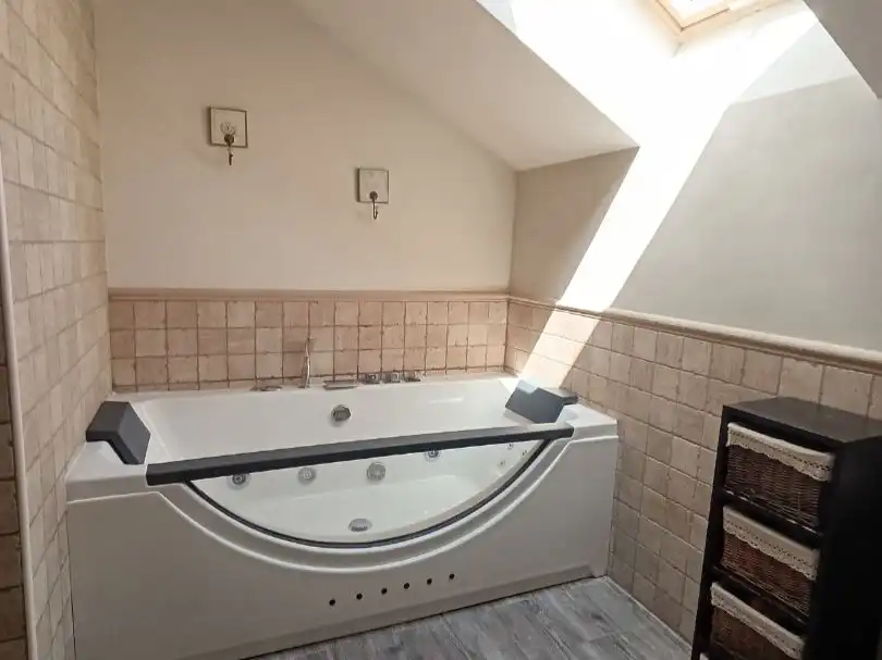 Baño de Casa o chalet en venta en Moralzarzal con Calefacción, Jardín privado y Terraza