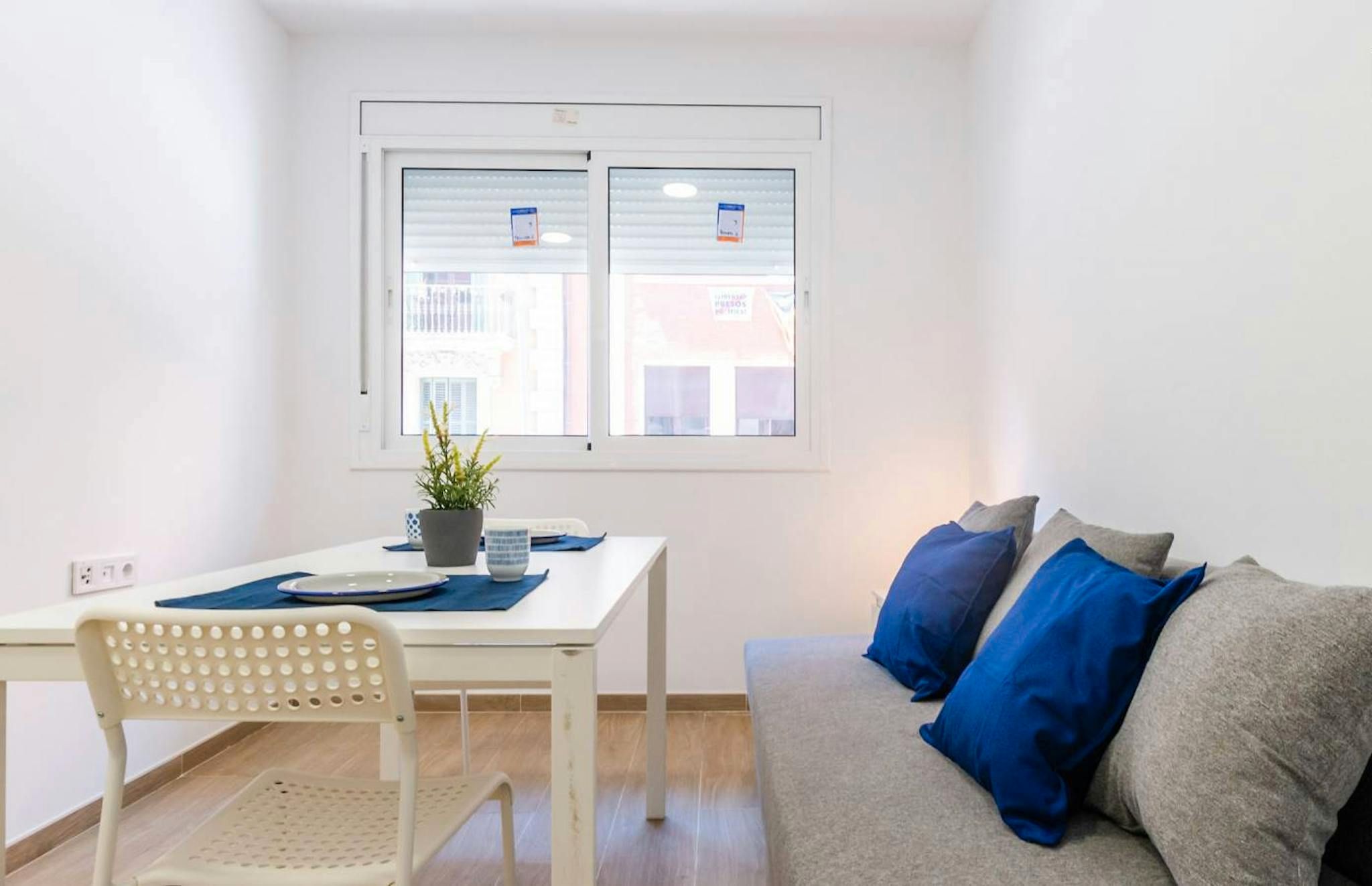 Bedroom of Flat to rent in  Barcelona Capital  with Air Conditioner, Heating and Furnished