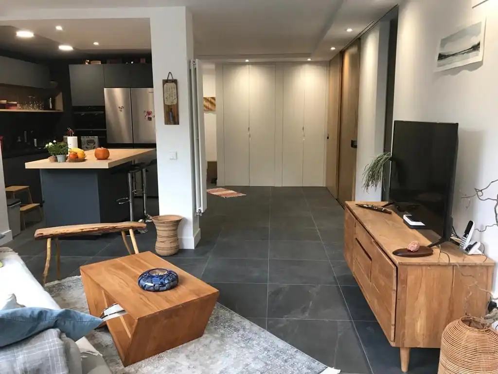 Kitchen of Flat for rent in Madrid  with Air Conditioner, Heating and Terrace