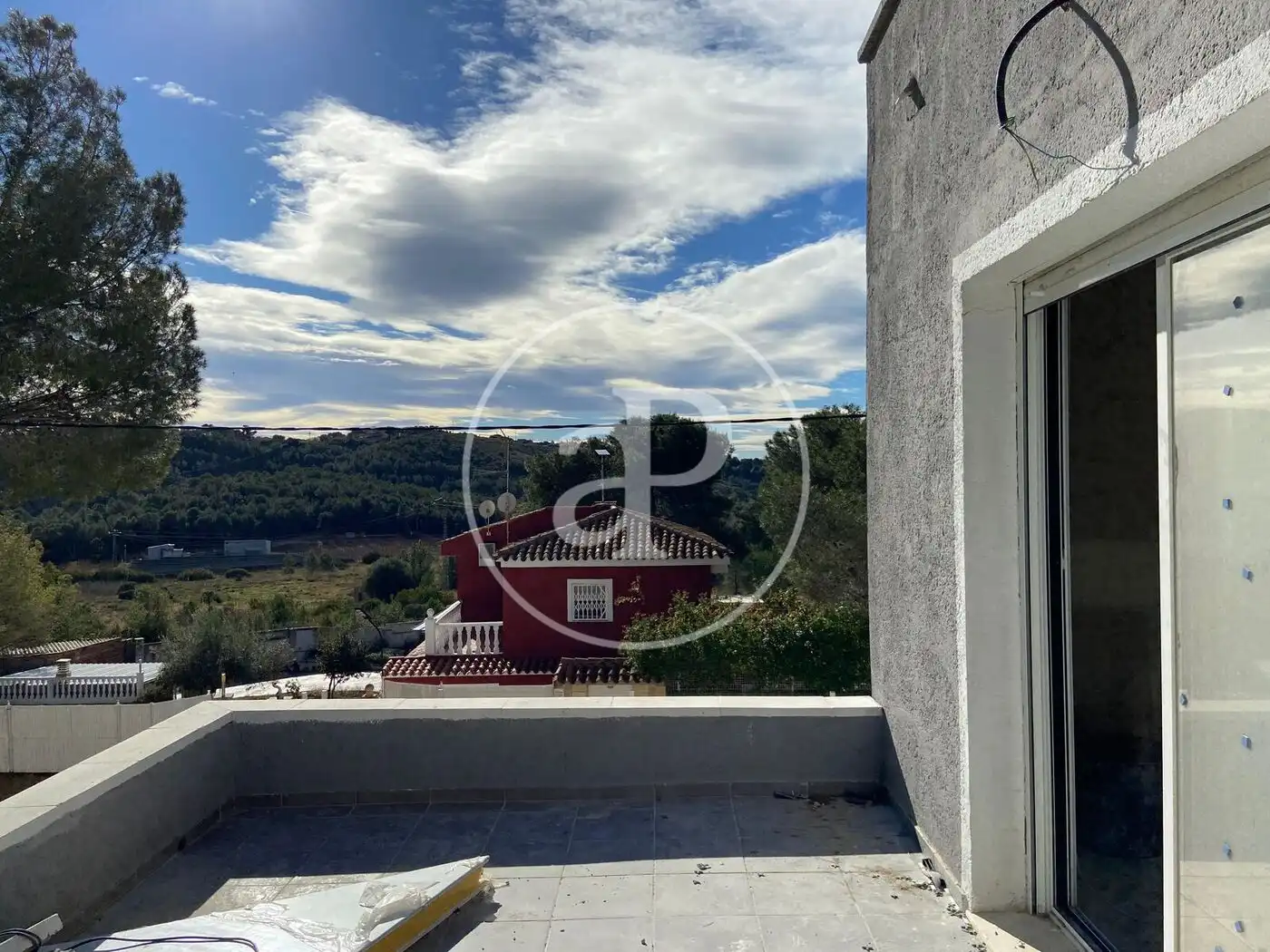 Vista exterior de Casa adosada en venta en Godelleta con Jardín privado, Terraza y Balcón