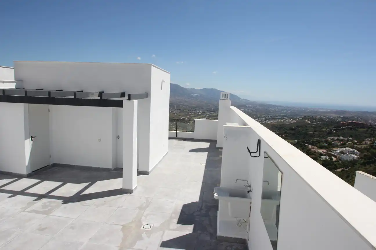Terrassa de Casa o xalet de lloguer en Marbella amb Moblat i Es permeten mascotes