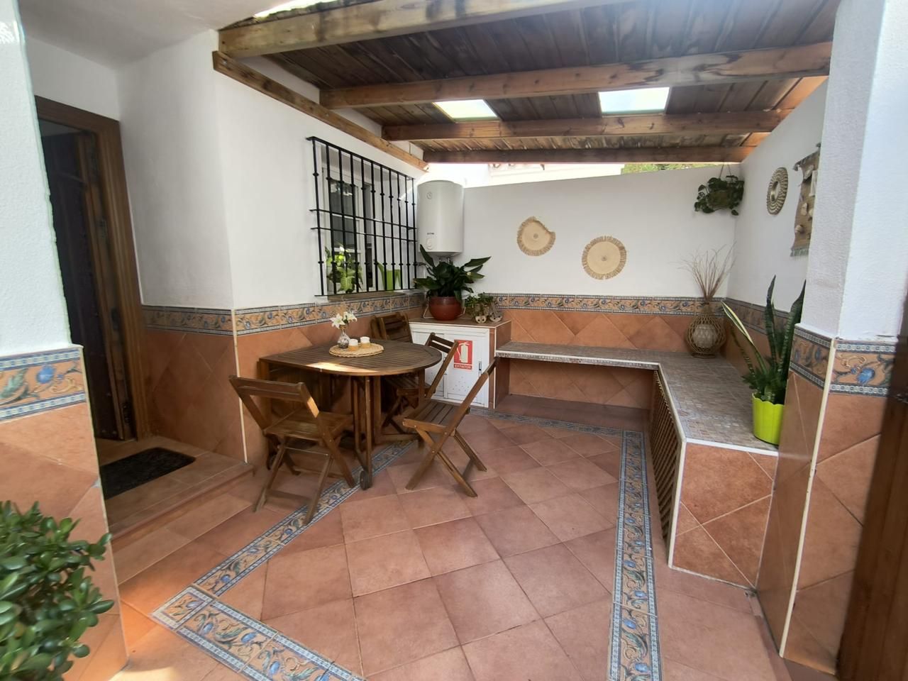 Terrace of House or chalet to rent in Benalmádena  with Air Conditioner, Private garden and Terrace