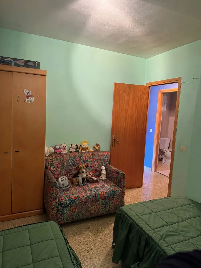 Bedroom of Flat for sale in Brea de Aragón  with Heating and Storage room