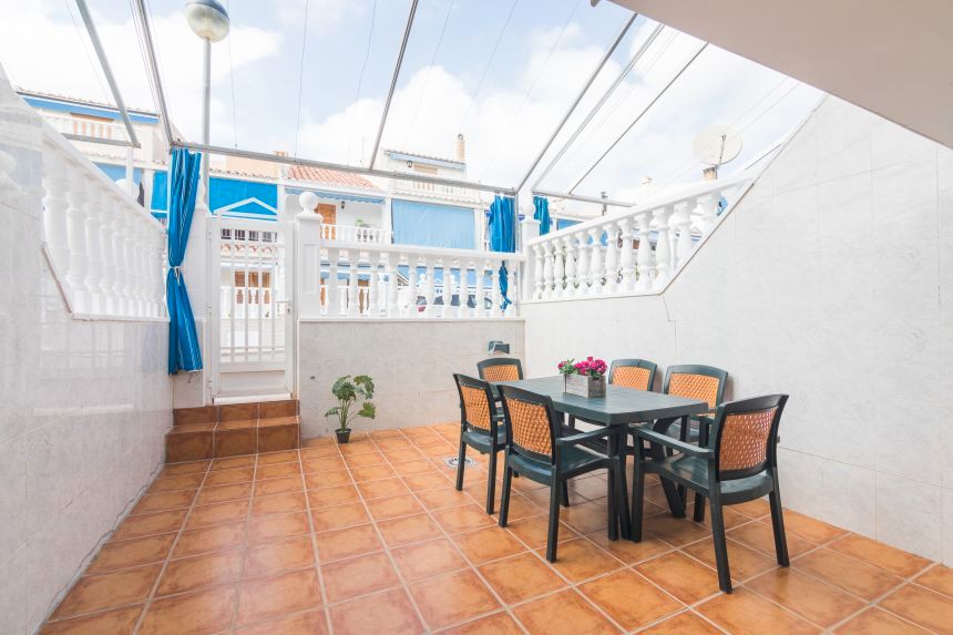 Terrassa de Casa o xalet en venda en Santa Pola amb Terrassa, Moblat i Piscina comunitària