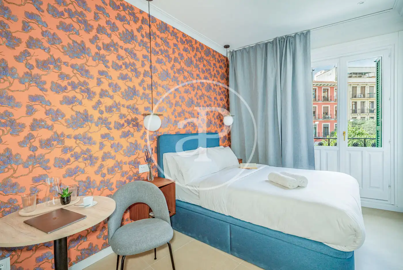Bedroom of Flat for sale in Madrid  with Air Conditioner, Heating and Furnished