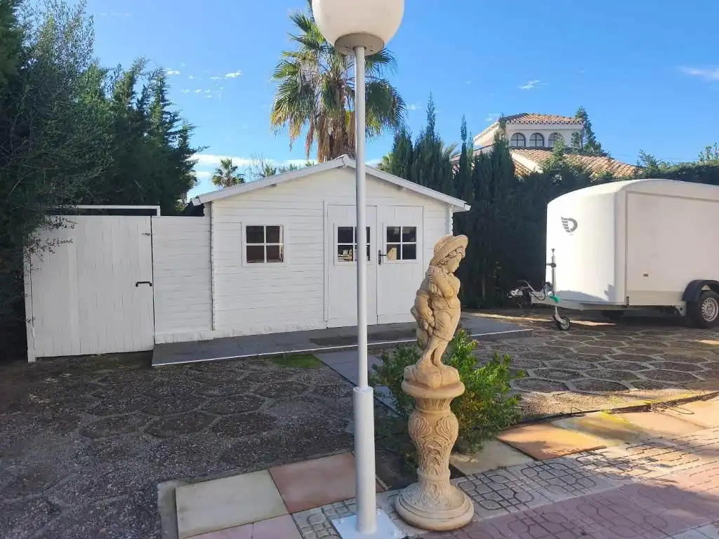 Außenansicht von Haus oder Chalet zum Verkauf in Cartagena mit Klimaanlage, Heizung und Privatgarten
