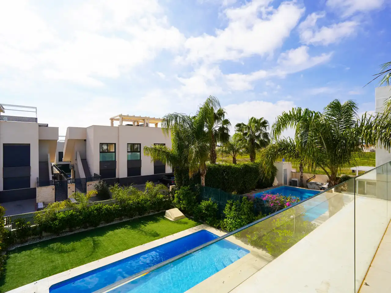 Swimming pool of Houses for sale in Rojales  with Air Conditioner, Heating and Private garden