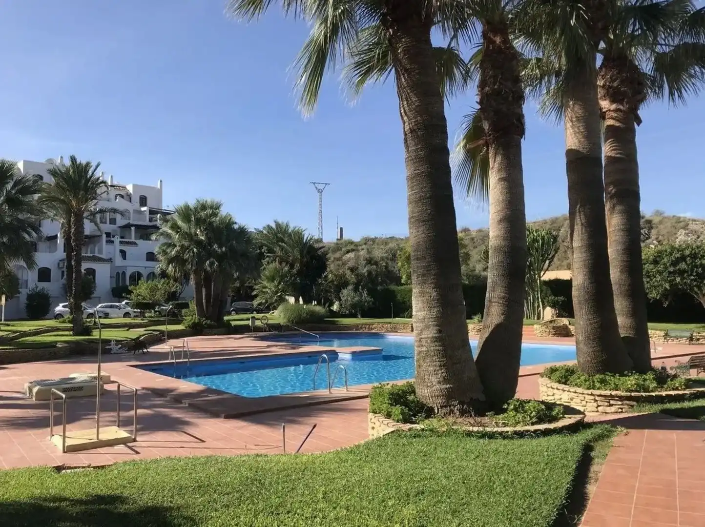 Swimming pool of Flat for sale in Mojácar  with Air Conditioner, Terrace and Storage room