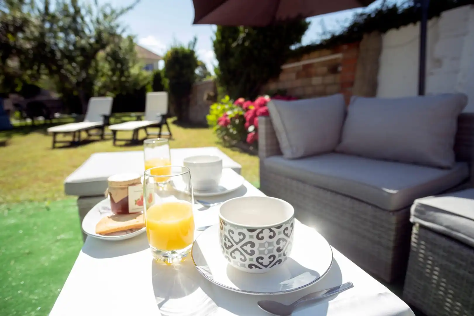Terrassa de Casa o xalet en venda en Vigo  amb Calefacció, Jardí privat i Parquet