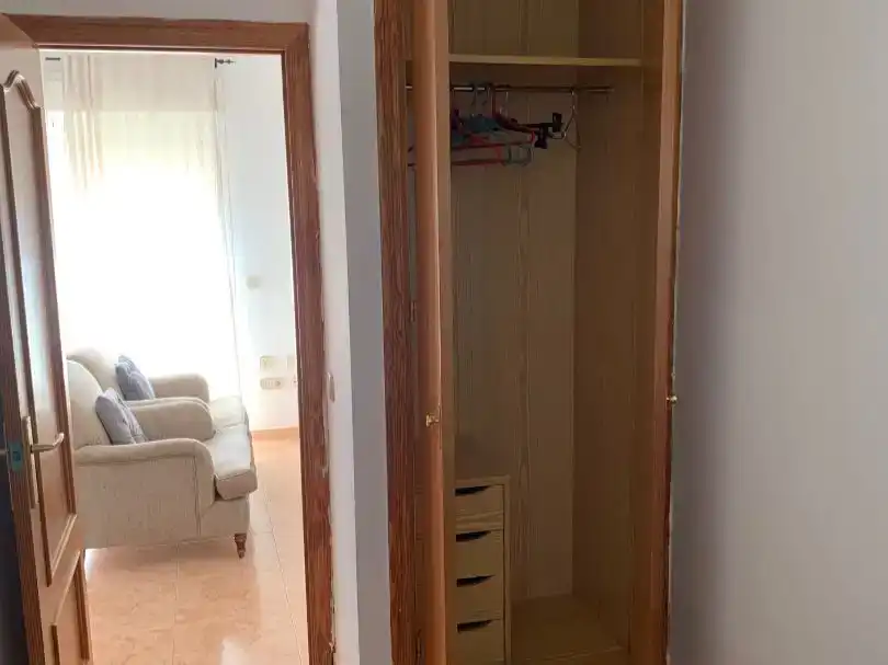 Schlafzimmer von Dachboden zur Miete in  Palma de Mallorca mit Klimaanlage und Möbliert