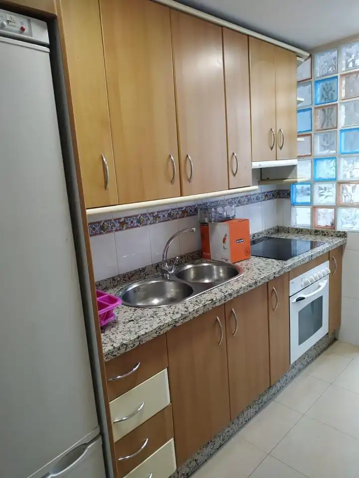 Kitchen of Flat for rent in Granada  with Furnished