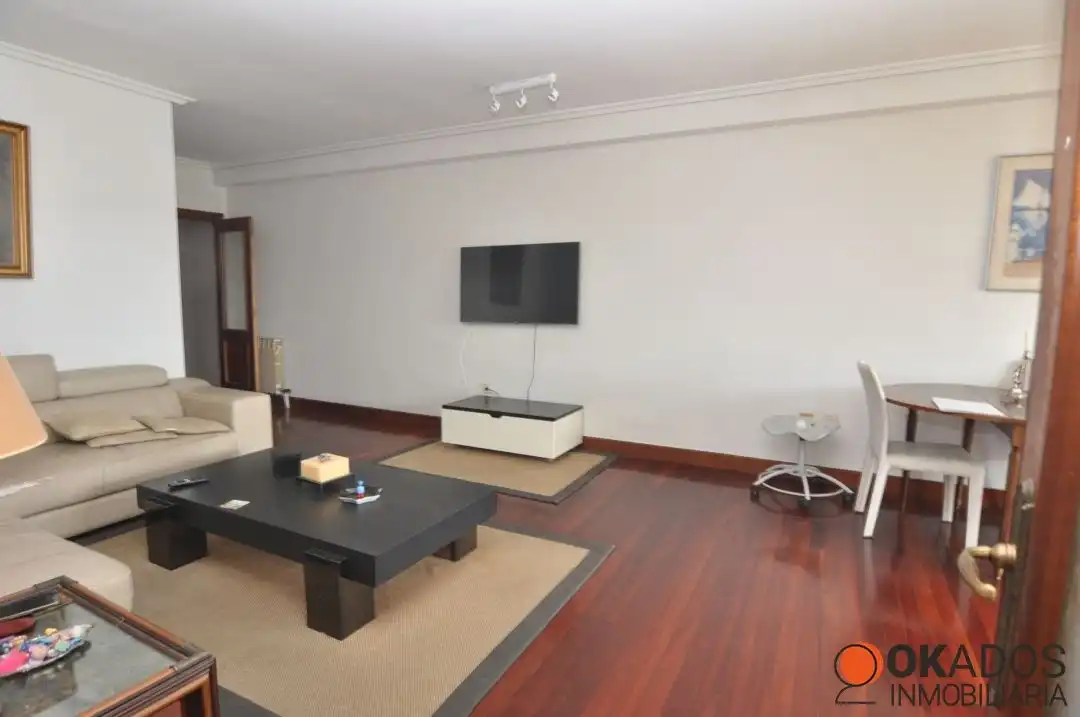 Sala d'estar de Pis en venda en Donostia - San Sebastián  amb Calefacció, Terrassa i Traster