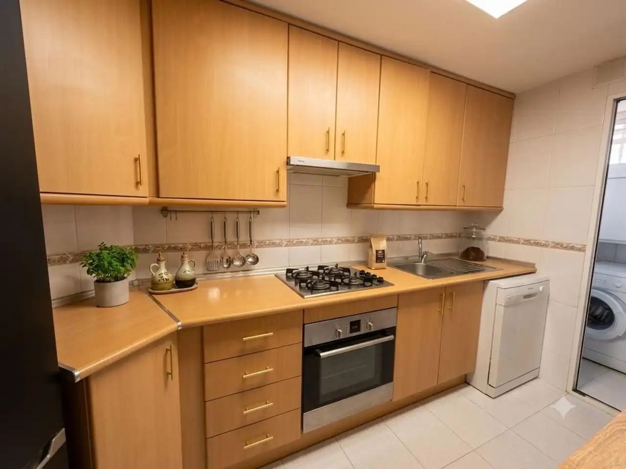 Kitchen of Flat for sale in Benidorm  with Air Conditioner and Terrace