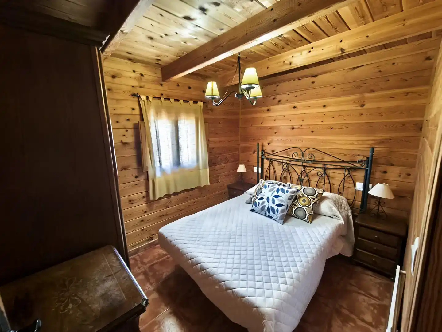 Schlafzimmer von Country house zur Miete in Moratalla mit Möbliert