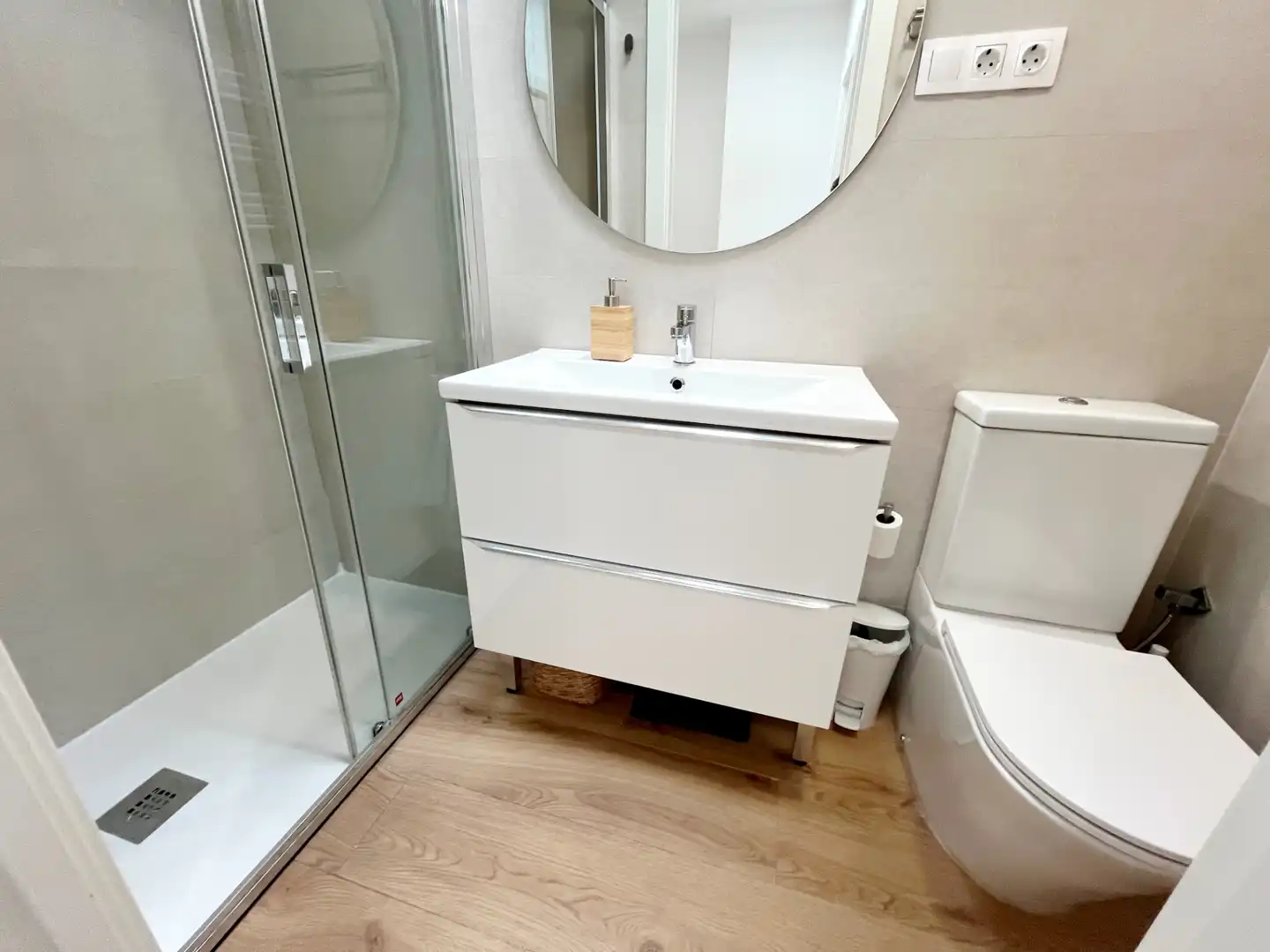 Badezimmer von Haus oder Chalet zum Verkauf in Sabadell mit Klimaanlage, Heizung und Terrasse