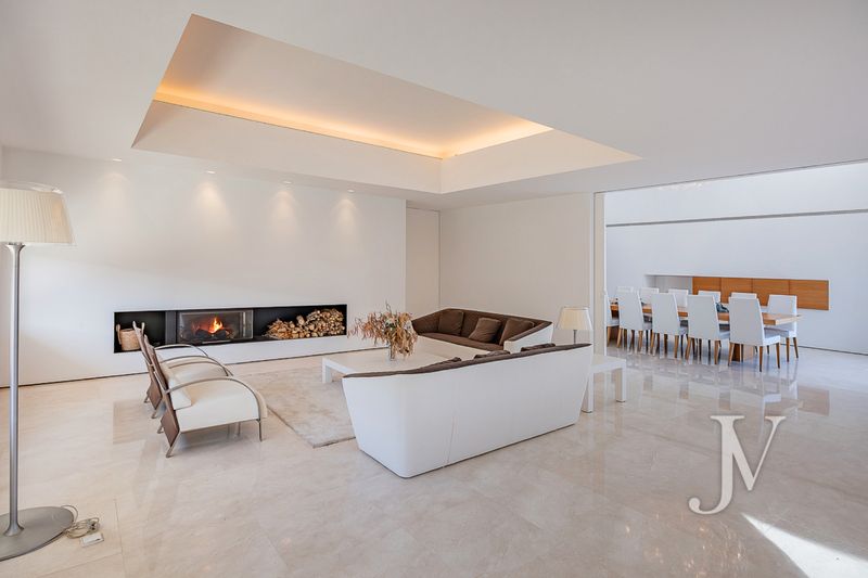 Living room of House or chalet for sale in Pozuelo de Alarcón  with Air Conditioner, Heating and Private garden