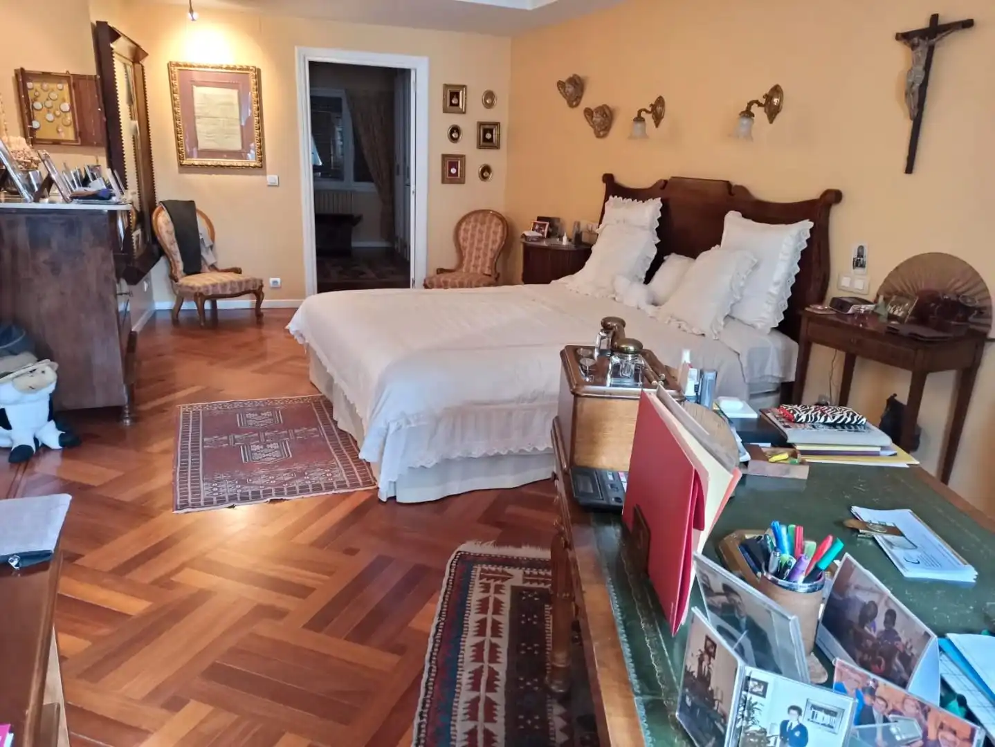 Schlafzimmer von Wohnung zum Verkauf in Burgos mit Heizung und Parkett
