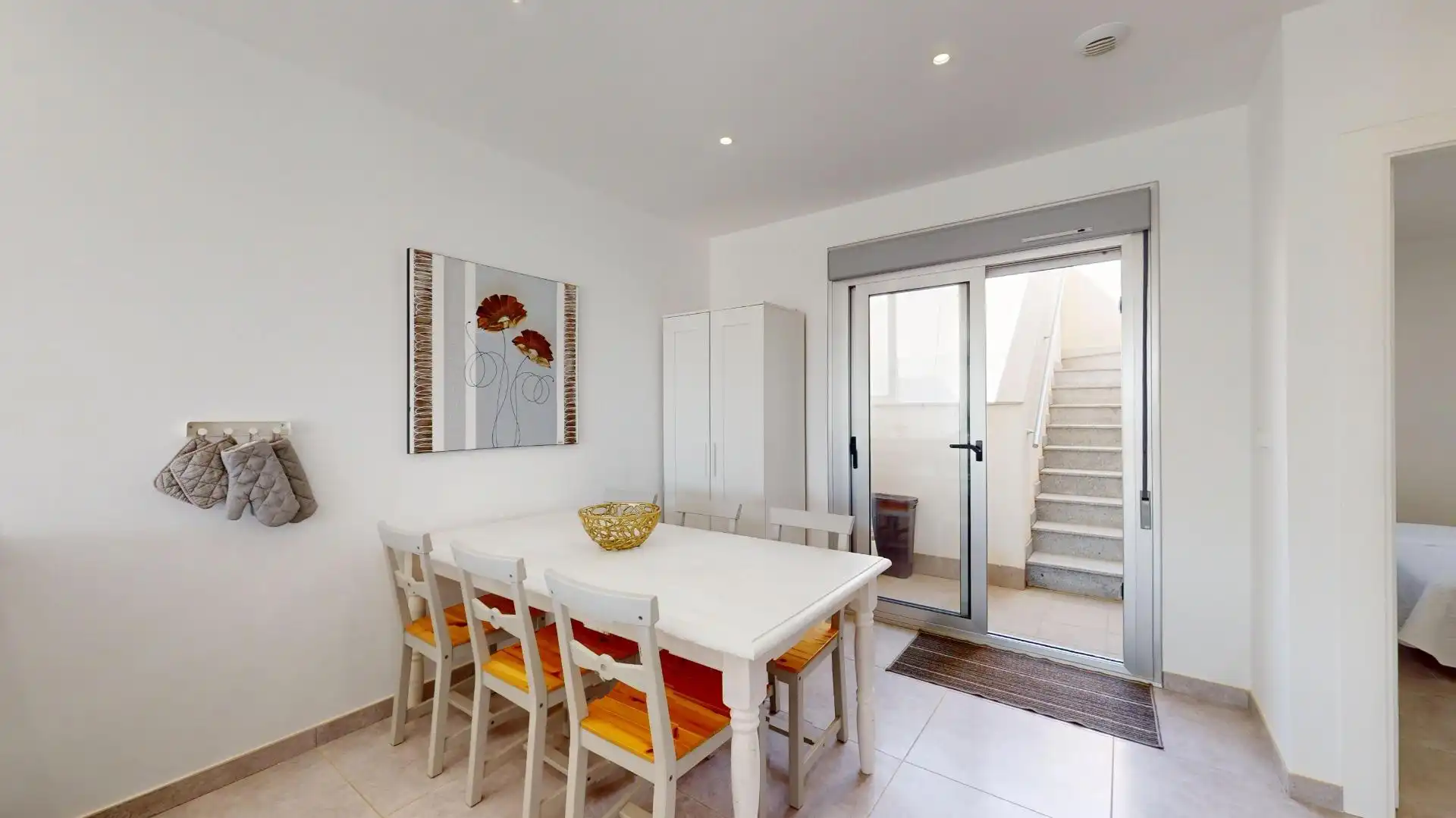 Comedor de Apartamento en venta en Pilar de la Horadada con Jardín privado, Terraza y Balcón