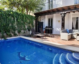 Swimming pool of Single-family semi-detached for sale in Benalmádena  with Air Conditioner and Terrace