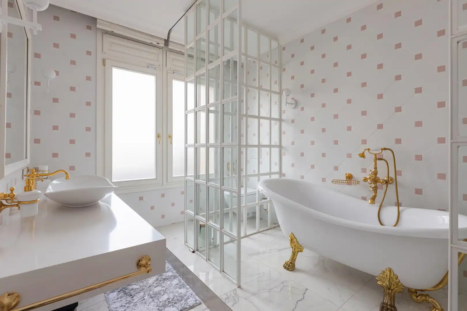 Baño de Ático en venta en Barcelona con Aire acondicionado, Calefacción y Parquet