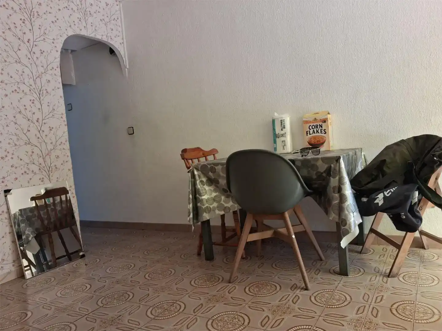 Menjador de Casa adosada per a compartir en Barcelona amb Moblat