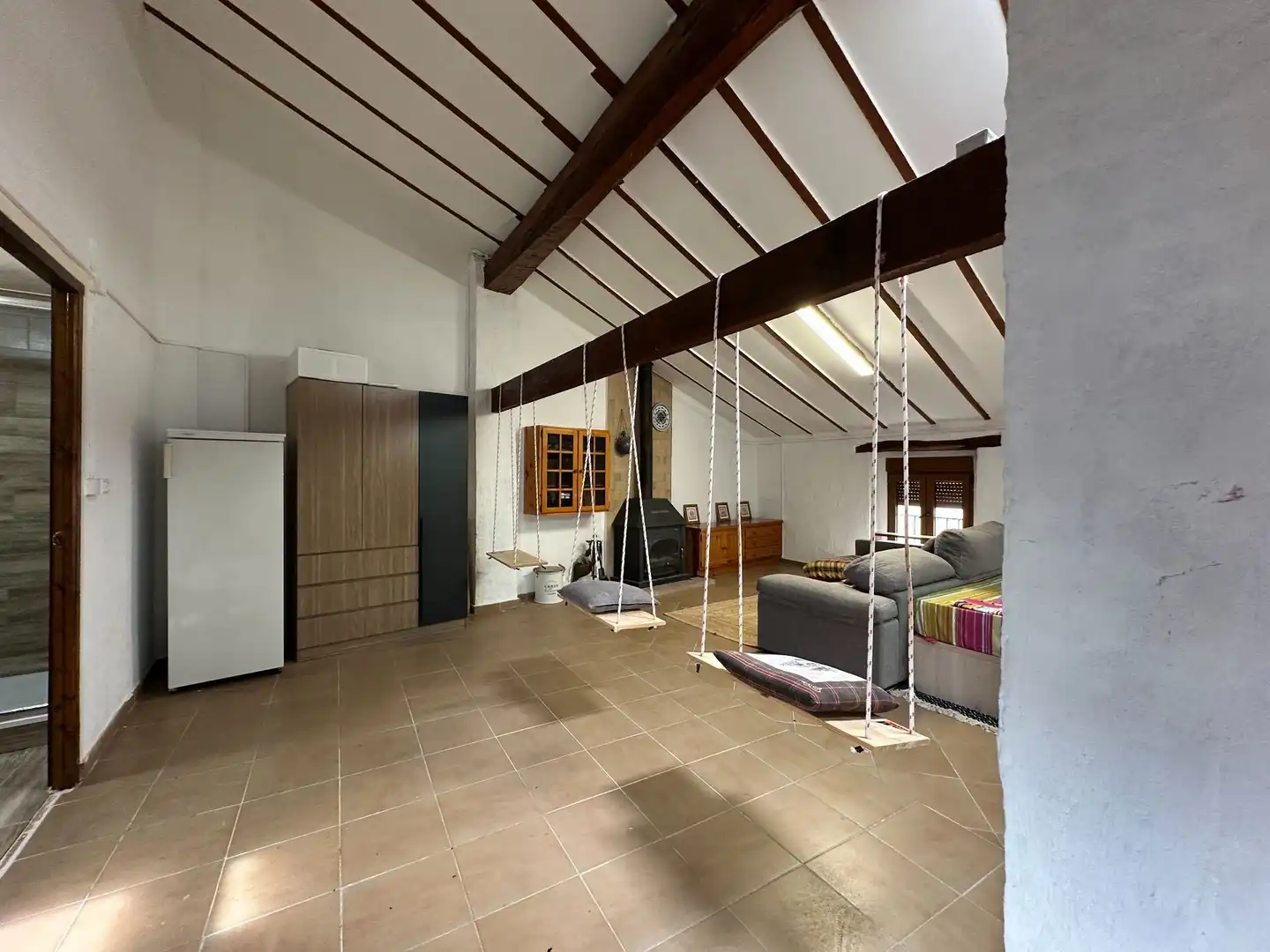 Sala d'estar de Finca rústica en venda en Ontinyent amb Aire condicionat i Calefacció