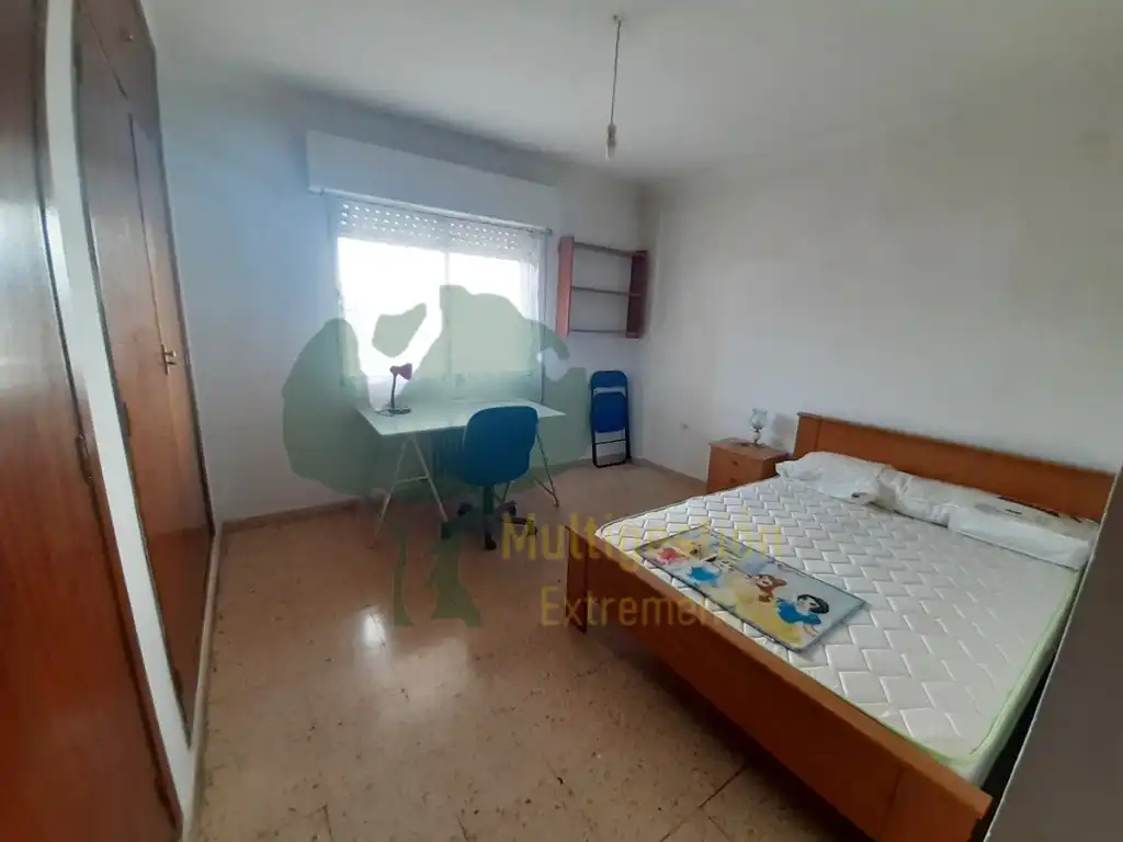 Schlafzimmer von Wohnung zur Miete in Cáceres mit Heizung, Terrasse und Ofen