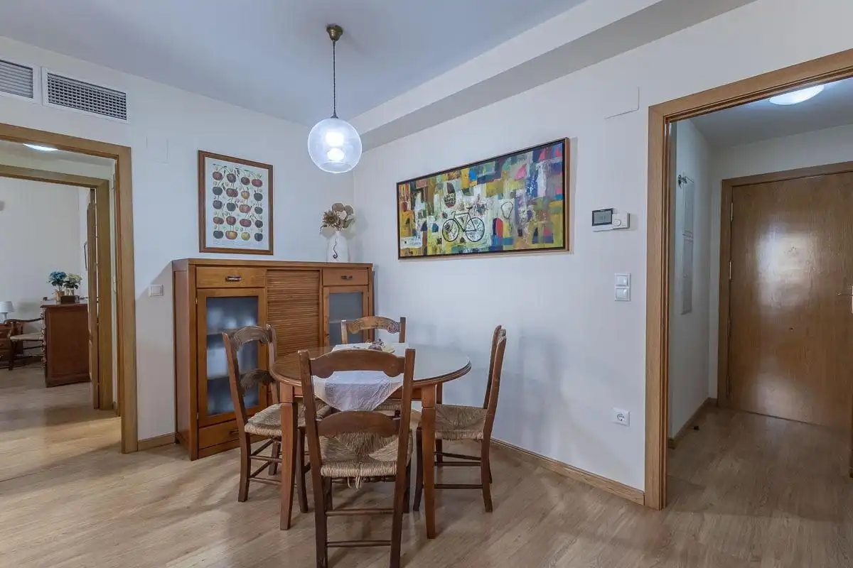 Dining room of Flat for rent in Granada  with Heating and Furnished