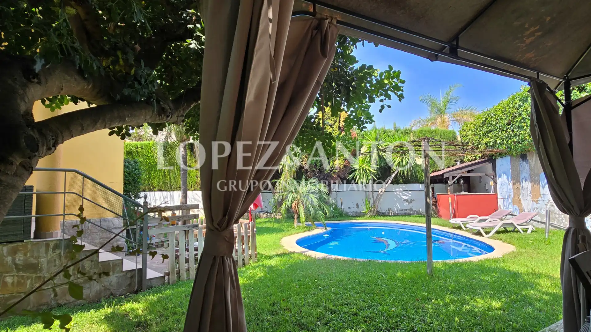 Garden of Houses for sale in L'Eliana  with Heating, Private garden and Terrace