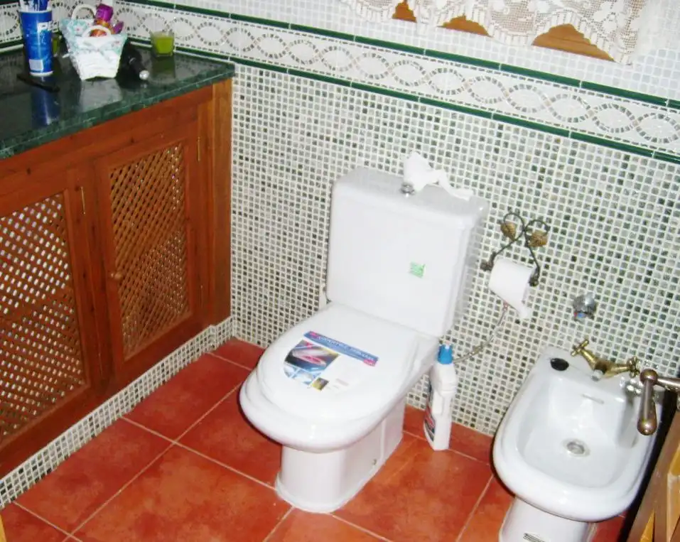 Baño de Finca rústica en venta en Antequera con Jardín privado y Amueblado