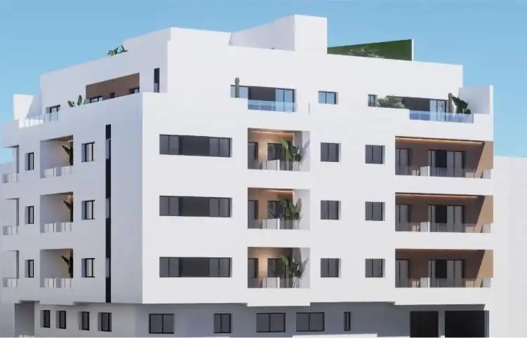 Vista exterior de Apartament en venda en Torrevieja amb Terrassa