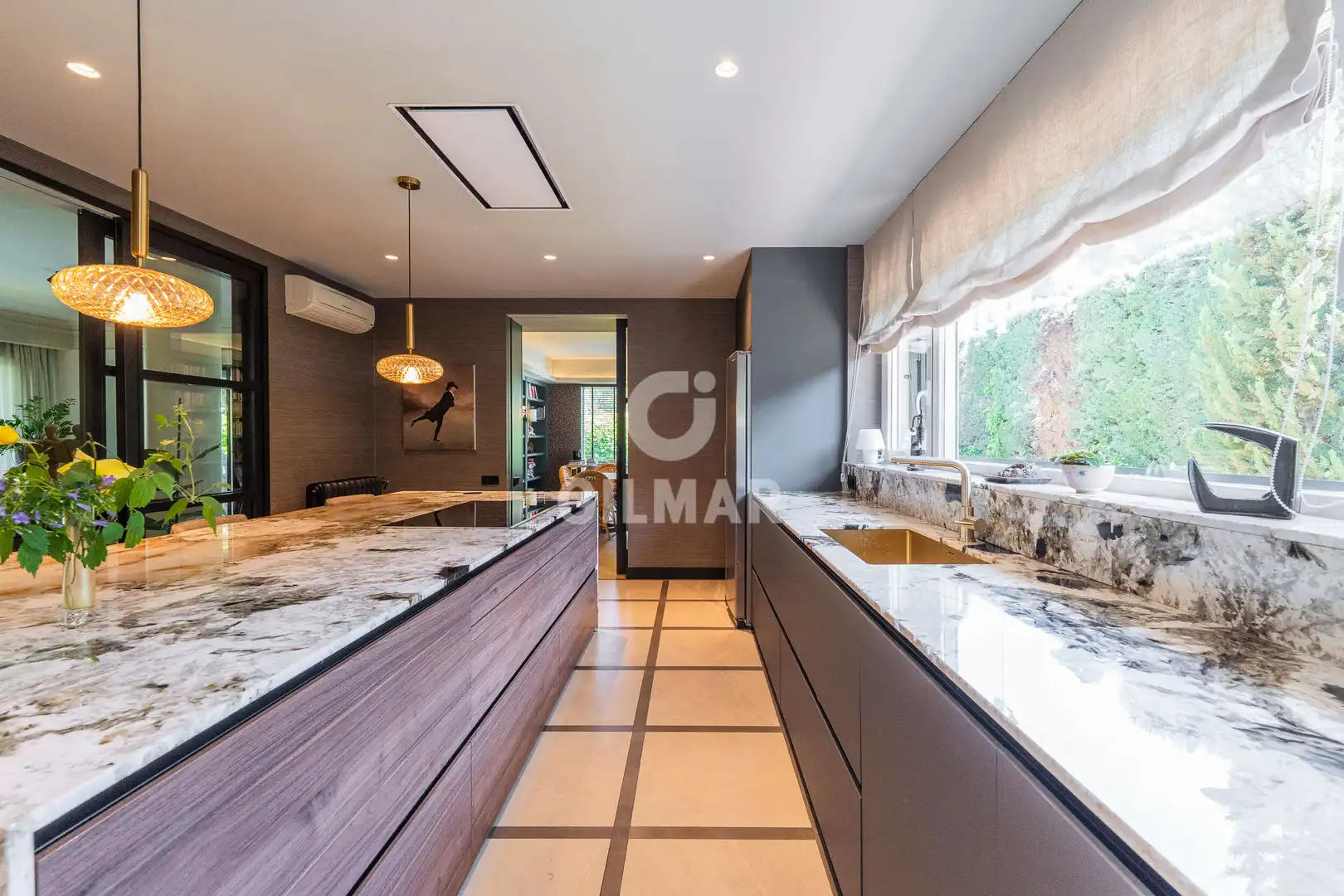 Kitchen of Houses for sale in Pozuelo de Alarcón  with Heating, Private garden and Swimming Pool
